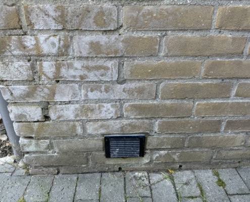 Kruipruimte ventilatie in Oosterhout NB