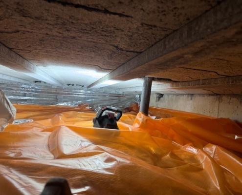 Kruipruimte ventilatie verhelpt vochtproblemen in Veldhoven